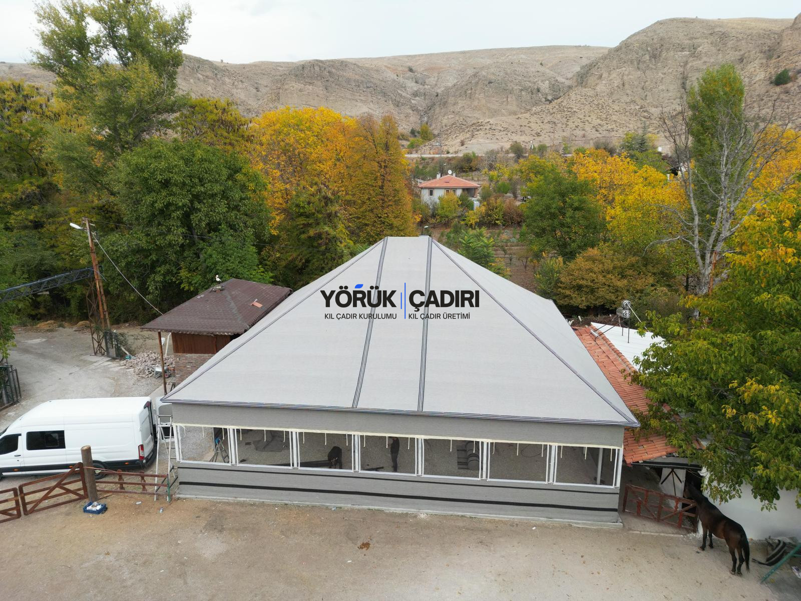 Restoran Çadır Kurulumu (Kıl Çadır)