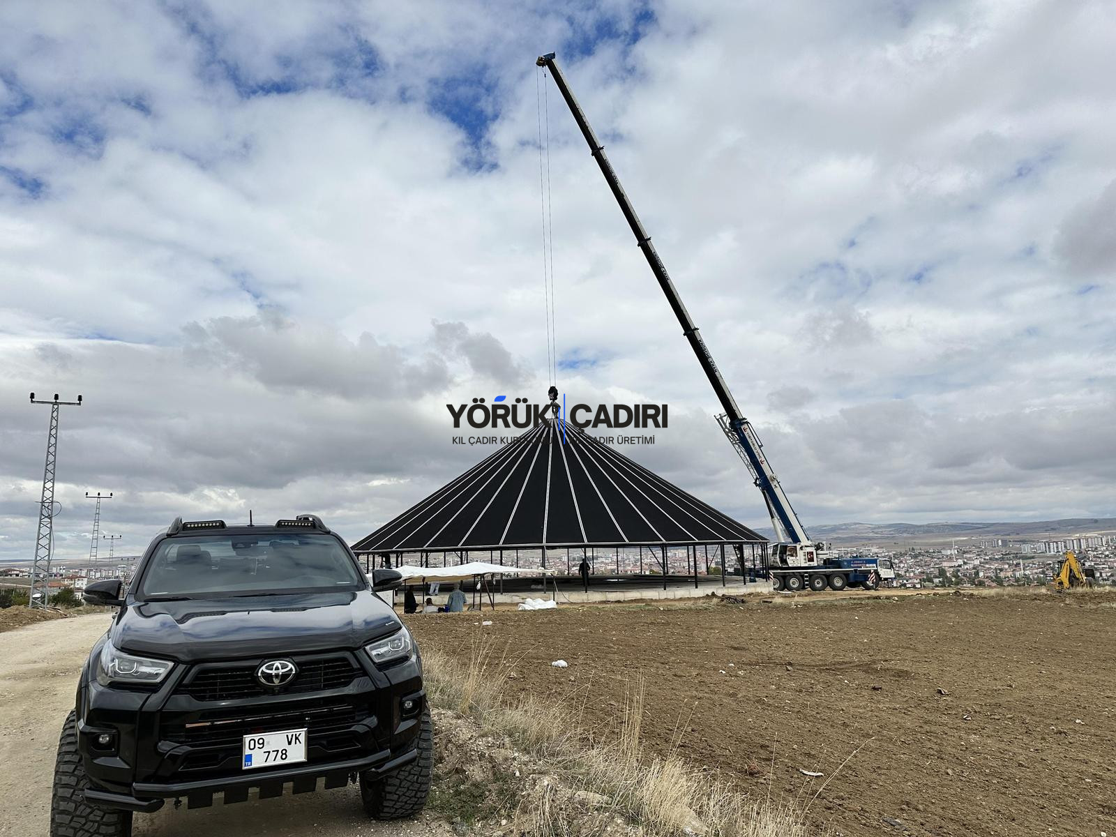 Plaj Kafe ve Kafeterya Çadır Kurulumu